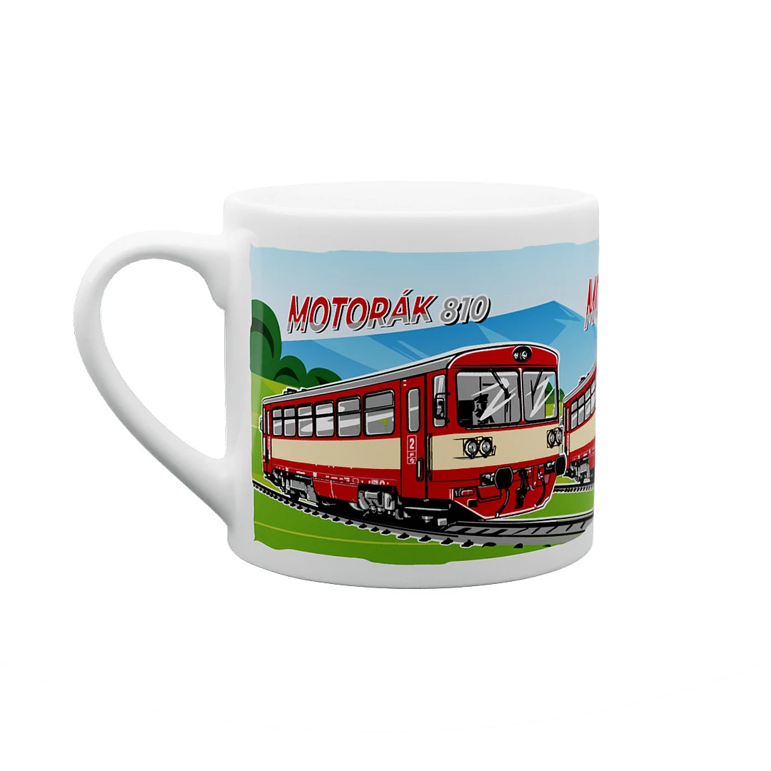 Ceramiczny kubek Pociąg motorowy 810 170 ml