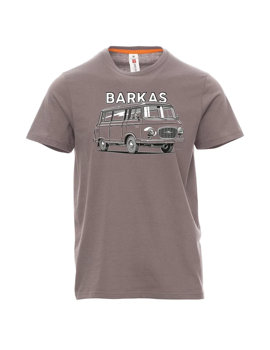 Męski t-shirt stalowa szarość Barkas B1000