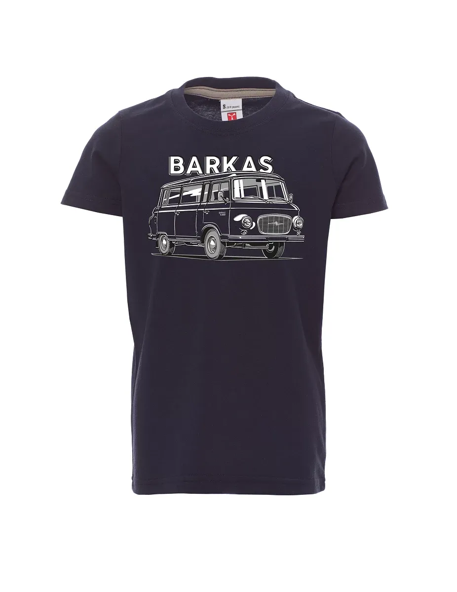 Dziecięcy t-shirt navy Barkas B1000