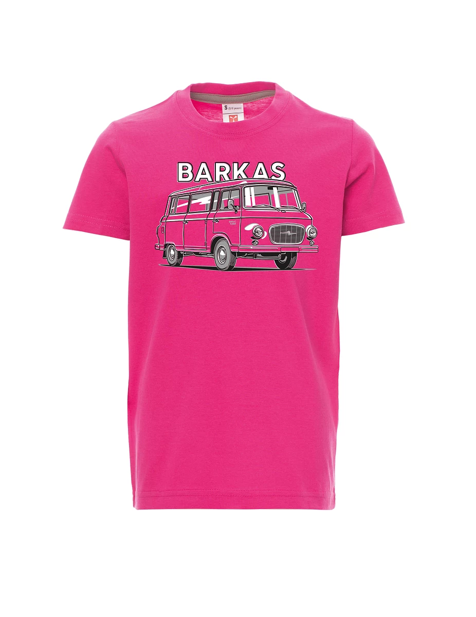 Dziecięcy t-shirt różowy Barkas B1000