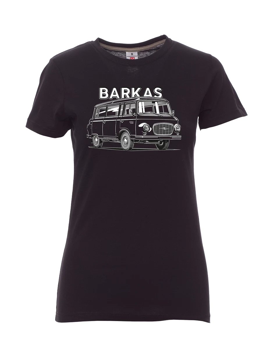 Damski t-shirt czarny Barkas B1000