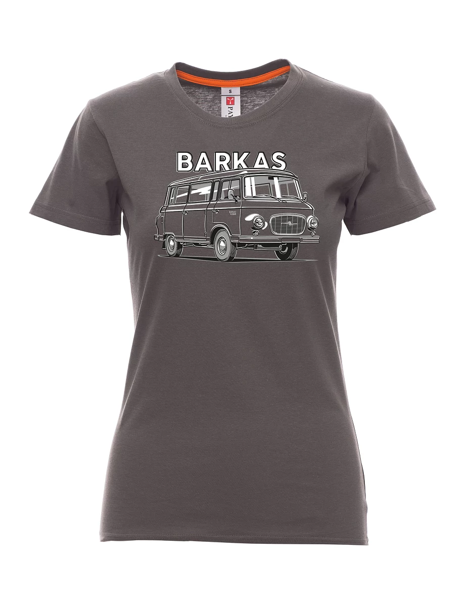 Damski t-shirt antracytowy Barkas B1000