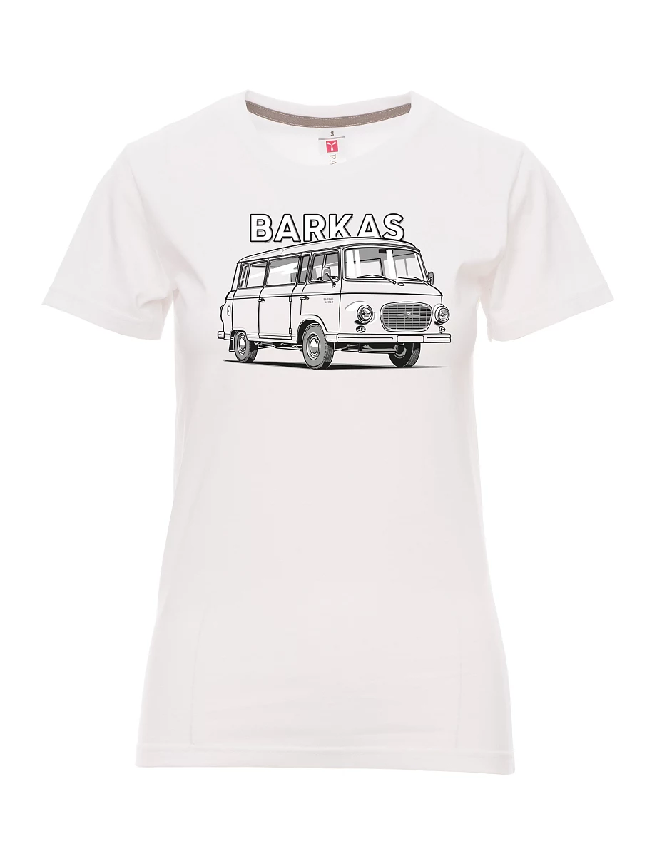 Damski t-shirt biały Barkas B1000