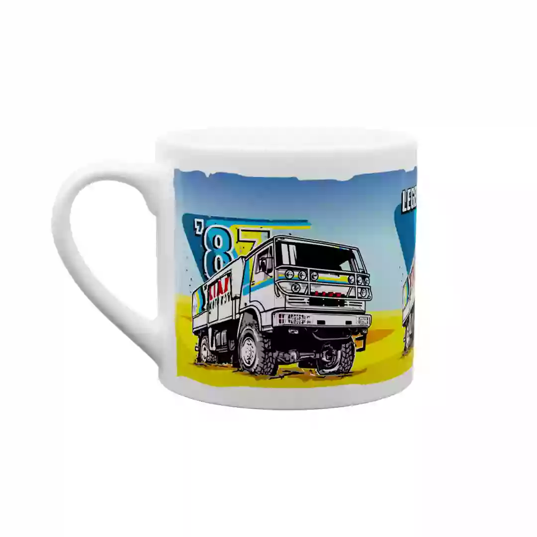 Ceramiczny kubek Liaz z Dakaru 1987 170 ml