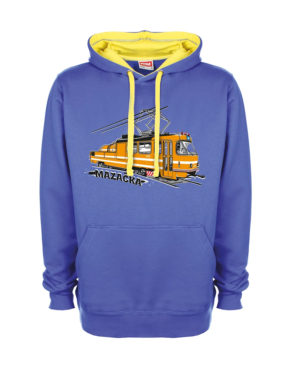 Bluza żółto-niebieska Tramwaj smarujący