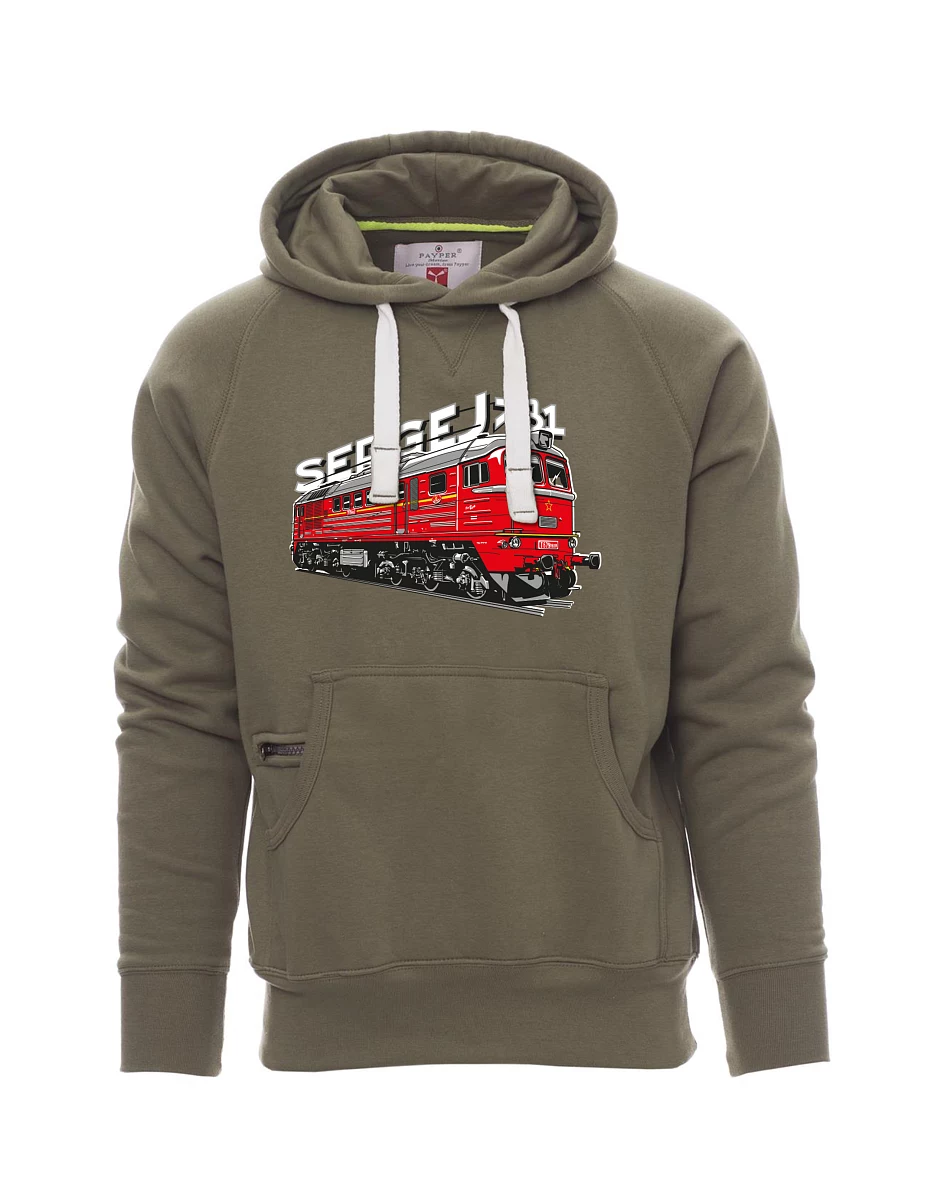 Męska bluza Khaki  Lokomotywa 781 "Sergej" (M62)