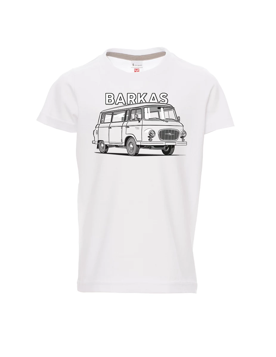 Dziecięcy t-shirt biały Barkas B1000