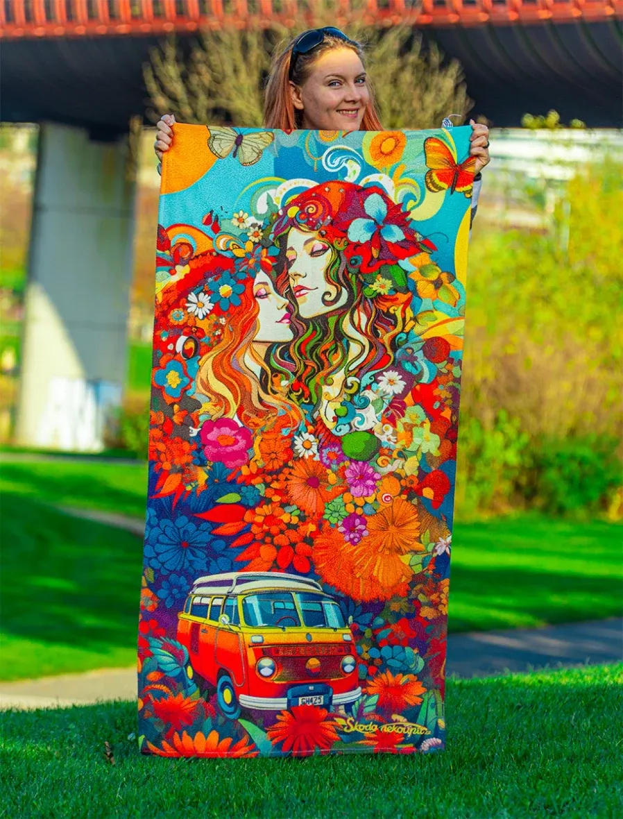Ręcznik kąpielowy Hippie