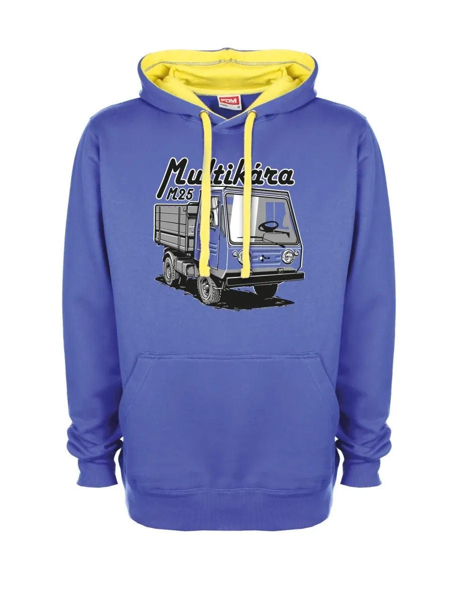 Bluza żółto-niebieska M25