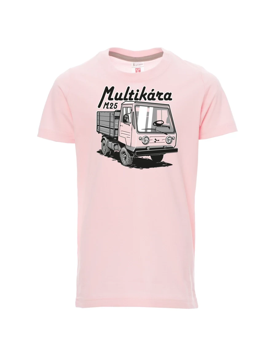 Dziecięcy t-shirt jasno różowy M25