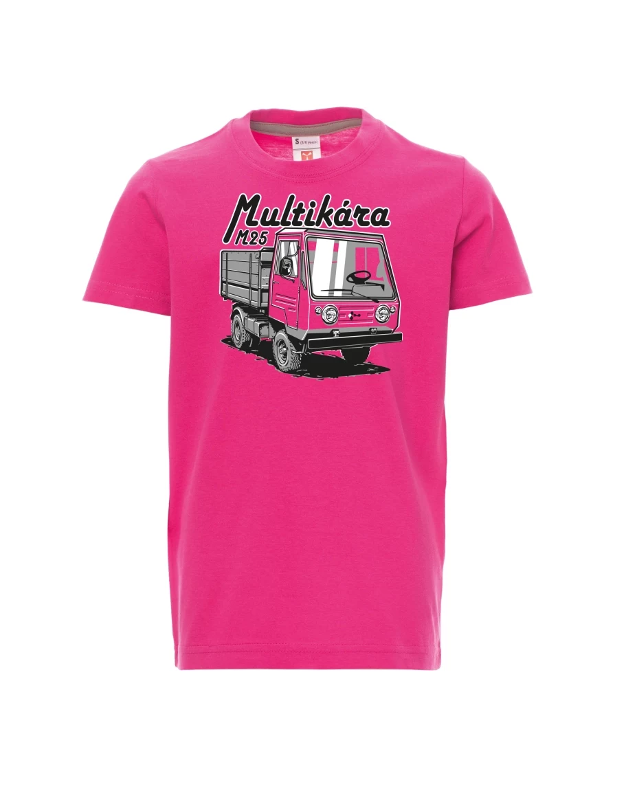 Dziecięcy t-shirt różowy M25