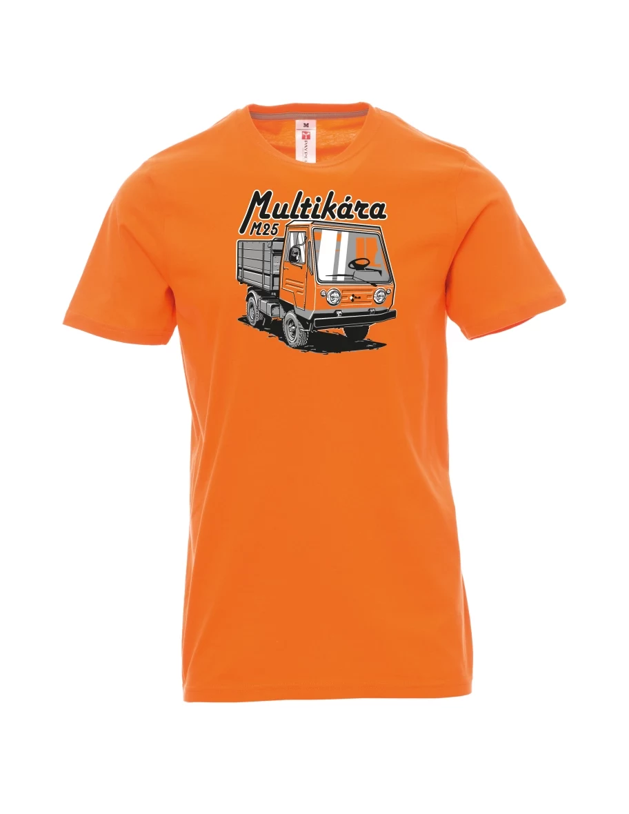 Męski t-shirt pomarańczowy M25
