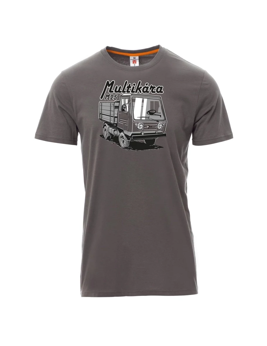 Męski t-shirt szary M25