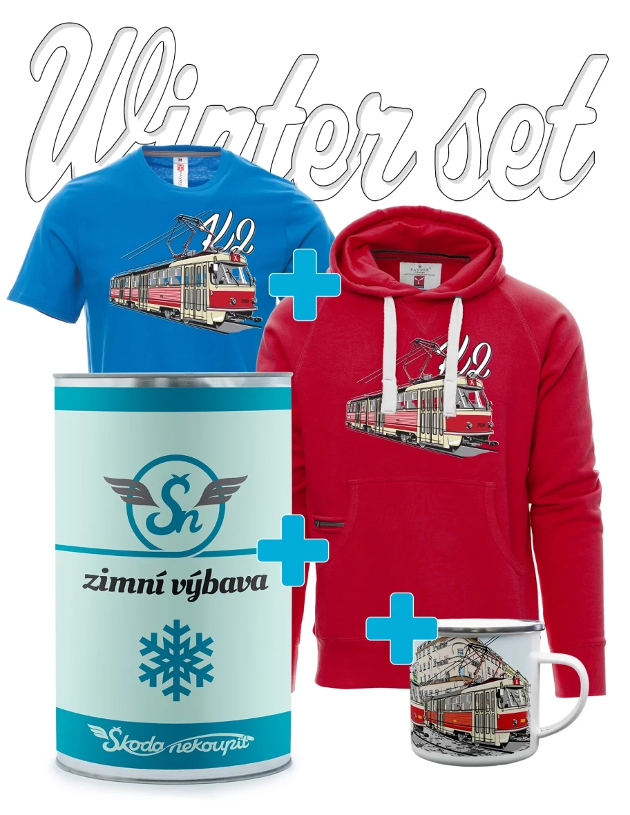 Zimowy zestaw prezentowy Tramwaj K2