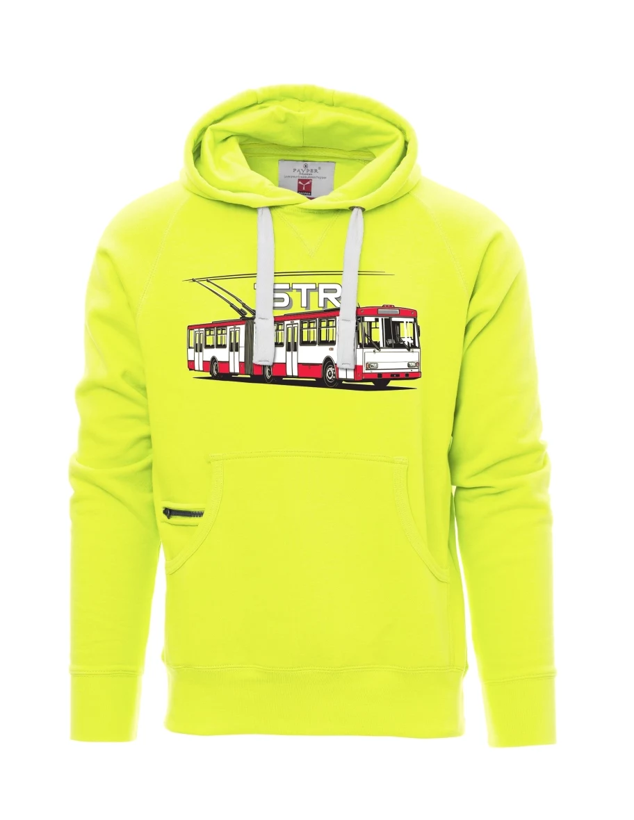 Męska bluza fluorescencyjna Trolejbus 15TR
