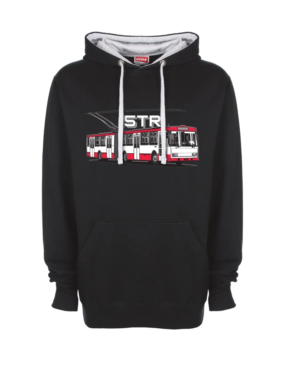 Bluza szaro-czarna Trolejbus 15TR