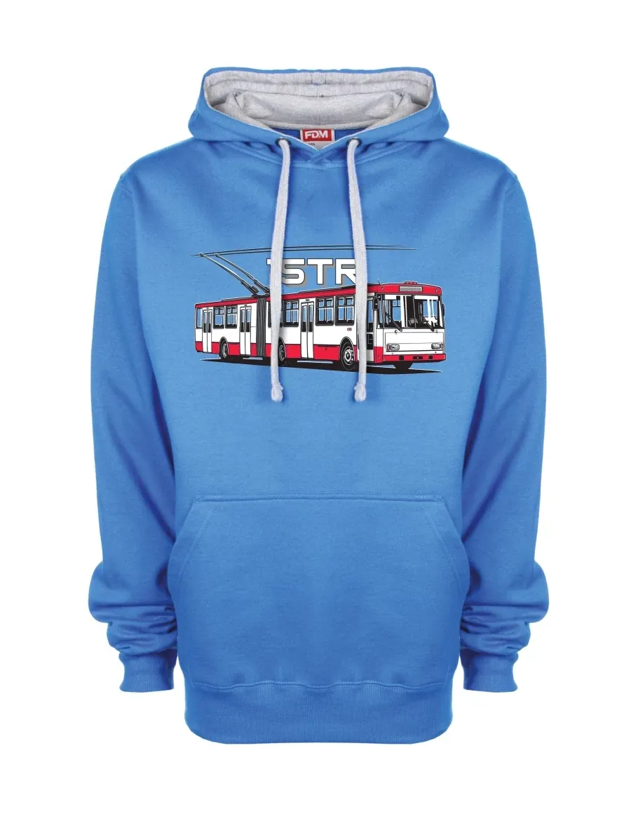 Bluza szaro-niebieska Trolejbus 15TR