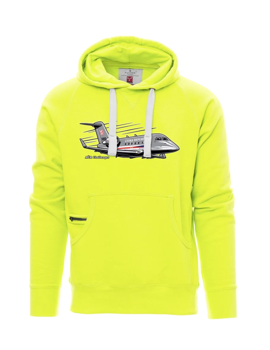 Męska bluza fluorescencyjna Samolot AČR Challenger