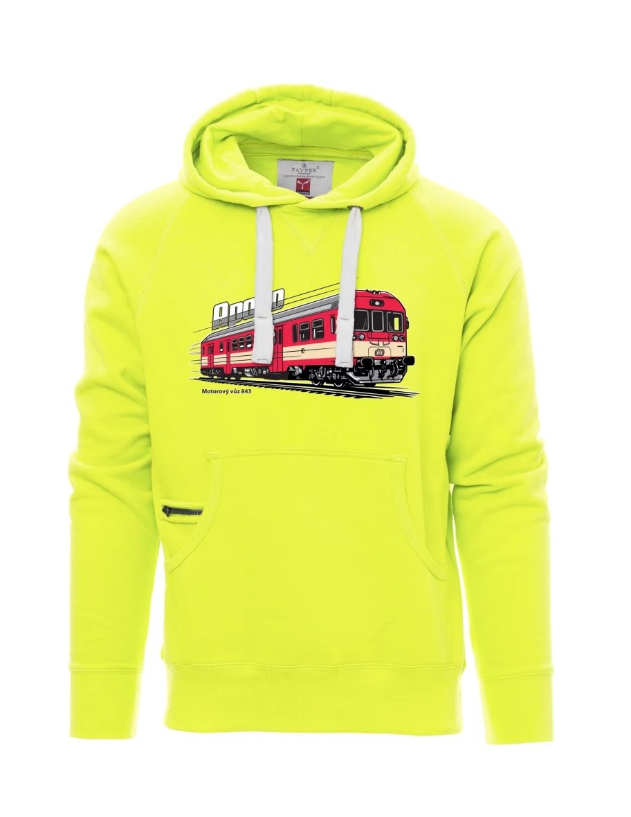 Męska bluza fluorescencyjna Wagon silnikowy 843 „Apollo“