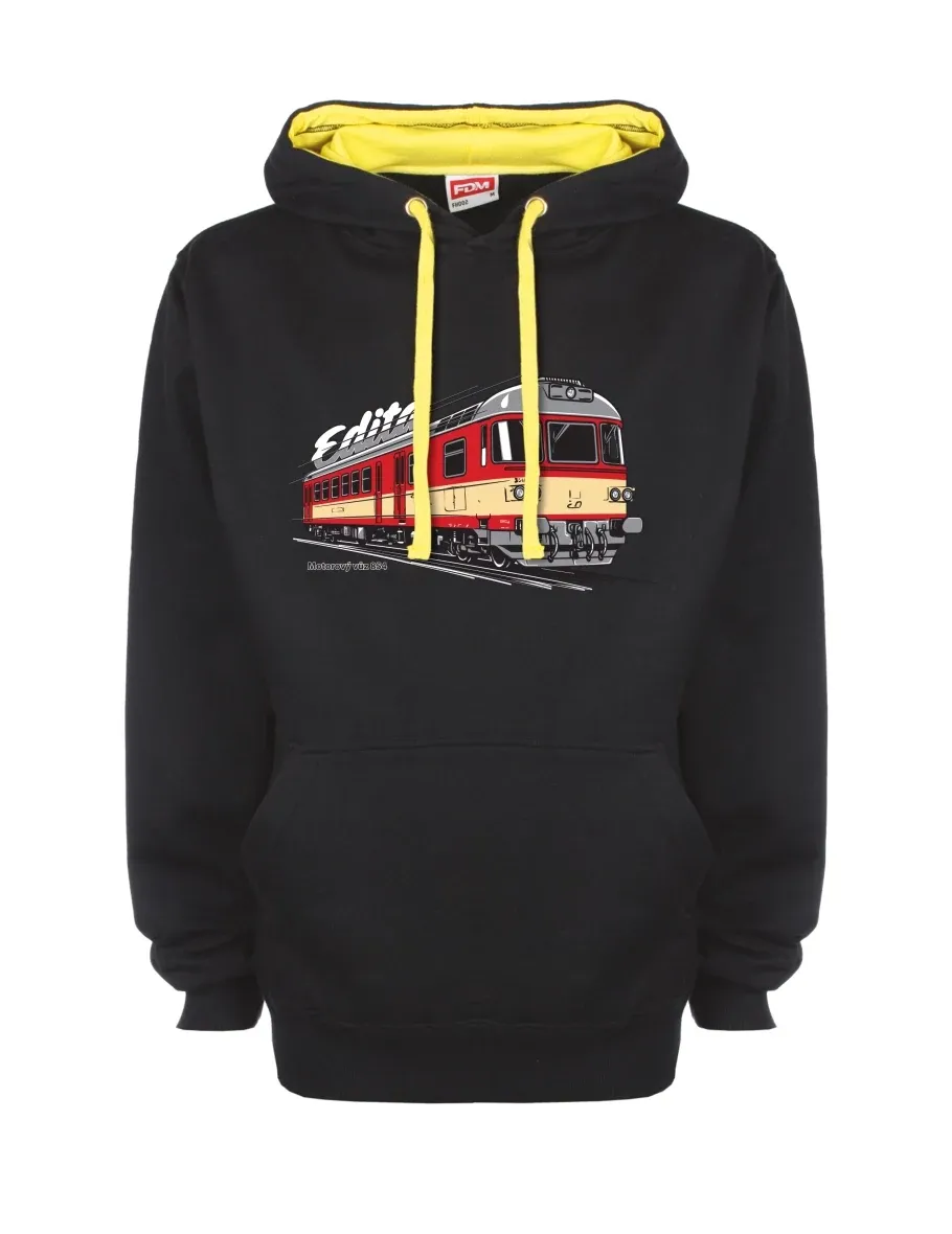 Bluza żółto -czarna Wagon silnikowy 854