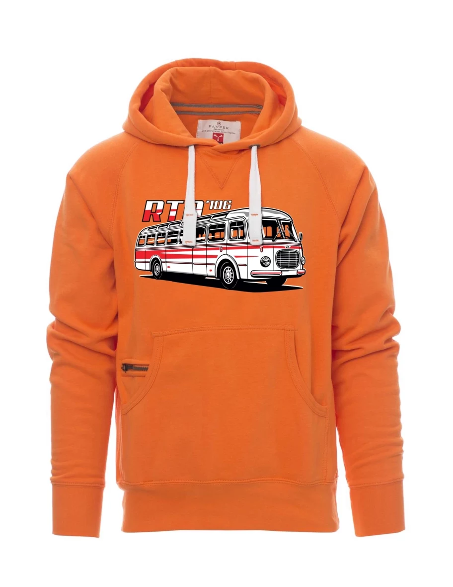 Męska bluza pomarańczowa Autobus RTO 706