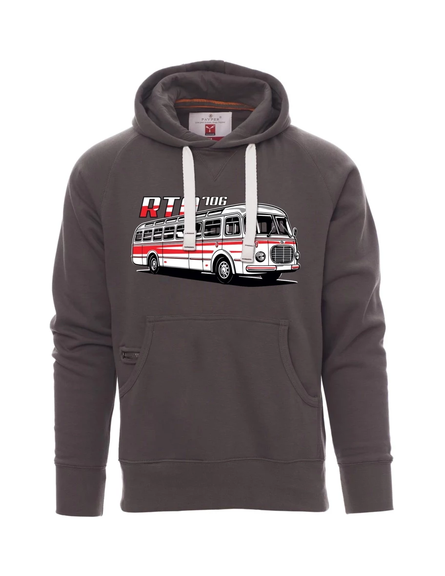 Męska bluza szara  Autobus RTO 706
