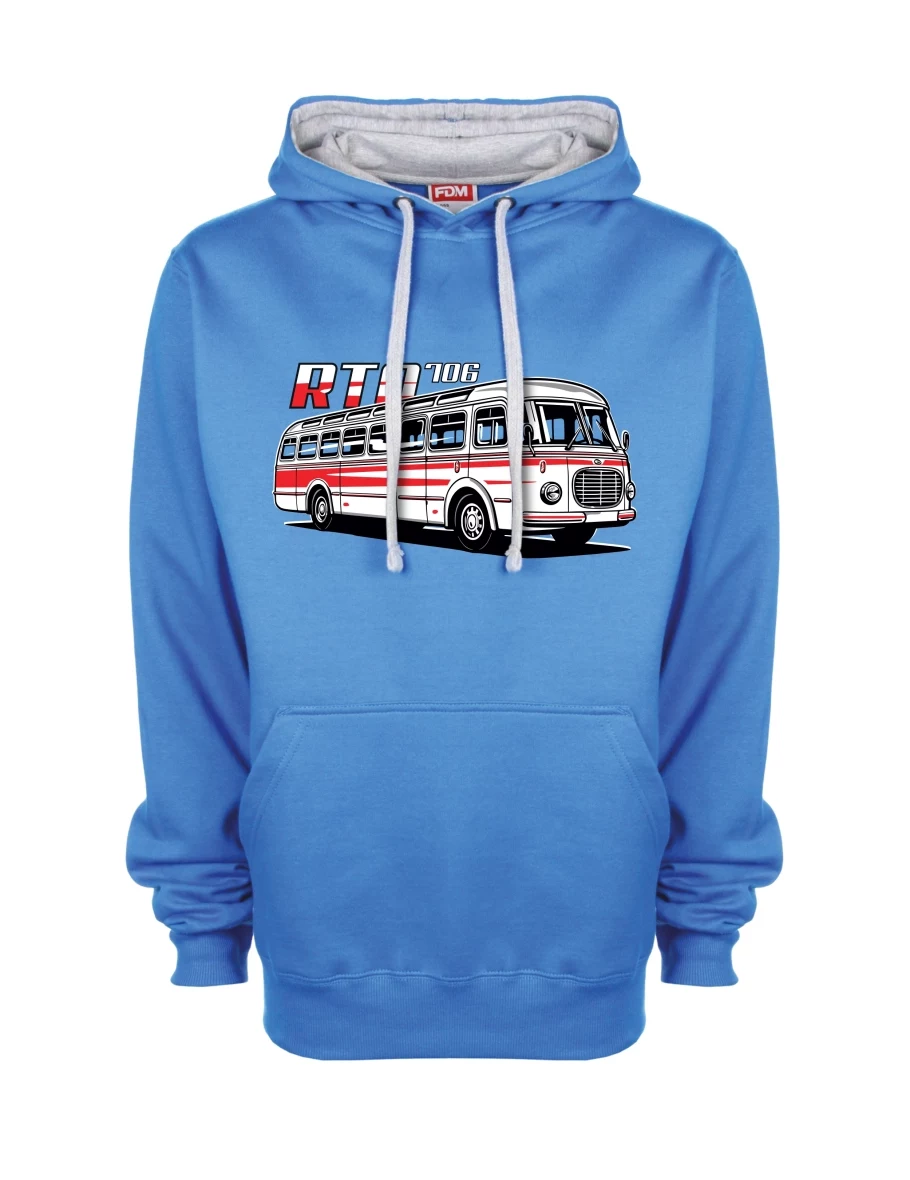 Bluza szaro-niebieska Autobus RTO 706