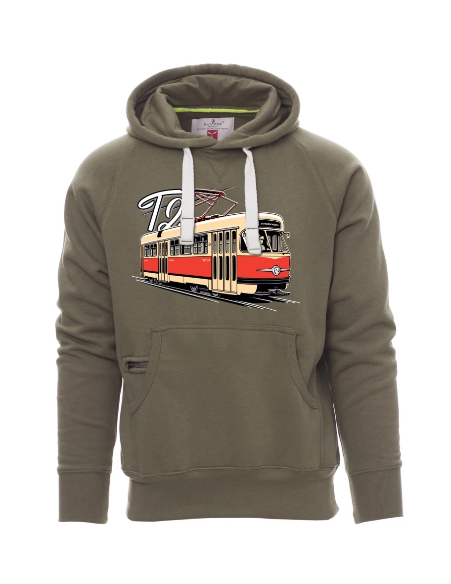 Męska bluza Khaki  Tramwaj T2