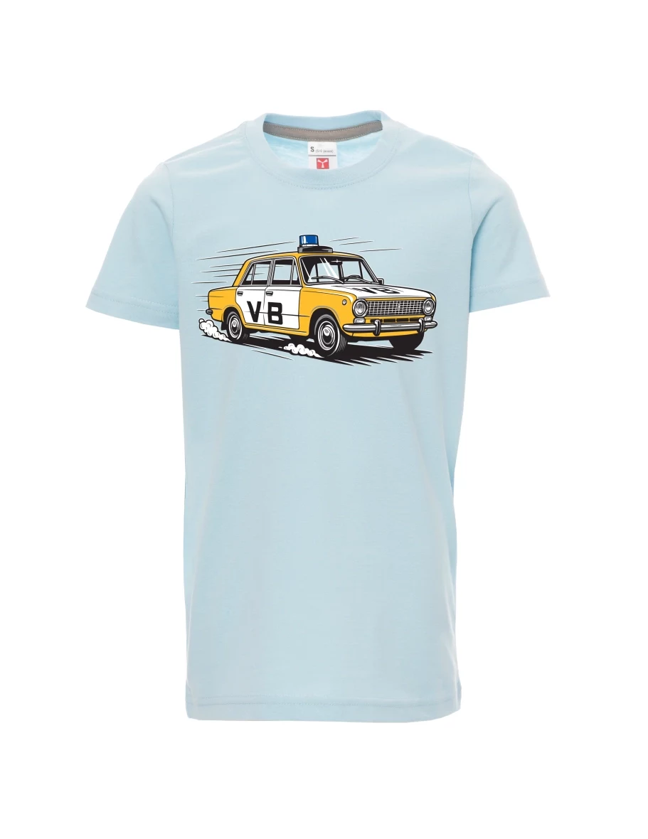 Dziecięcy t-shirt niebieski Samochód VAZ 2101 VB