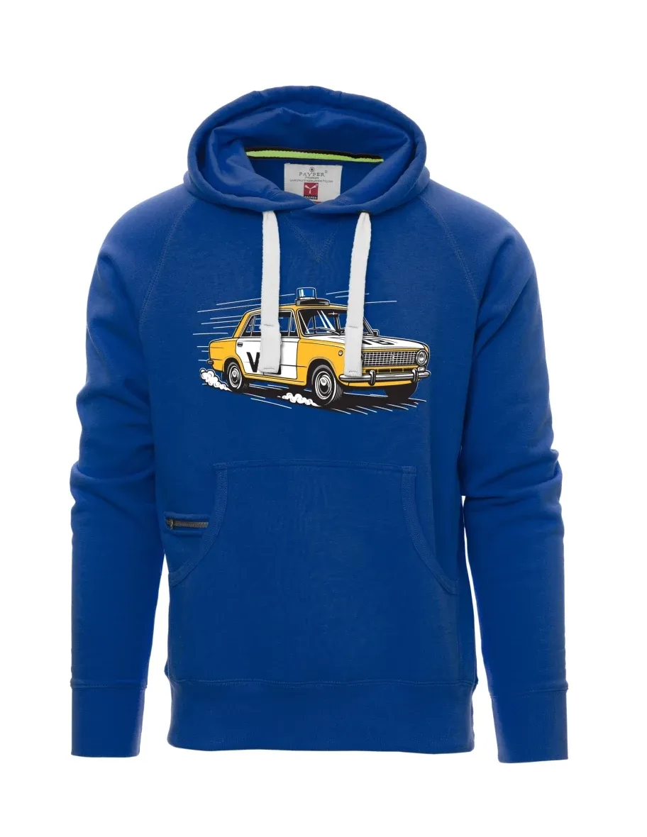 Męska bluza niebieska Samochód VAZ 2101 VB