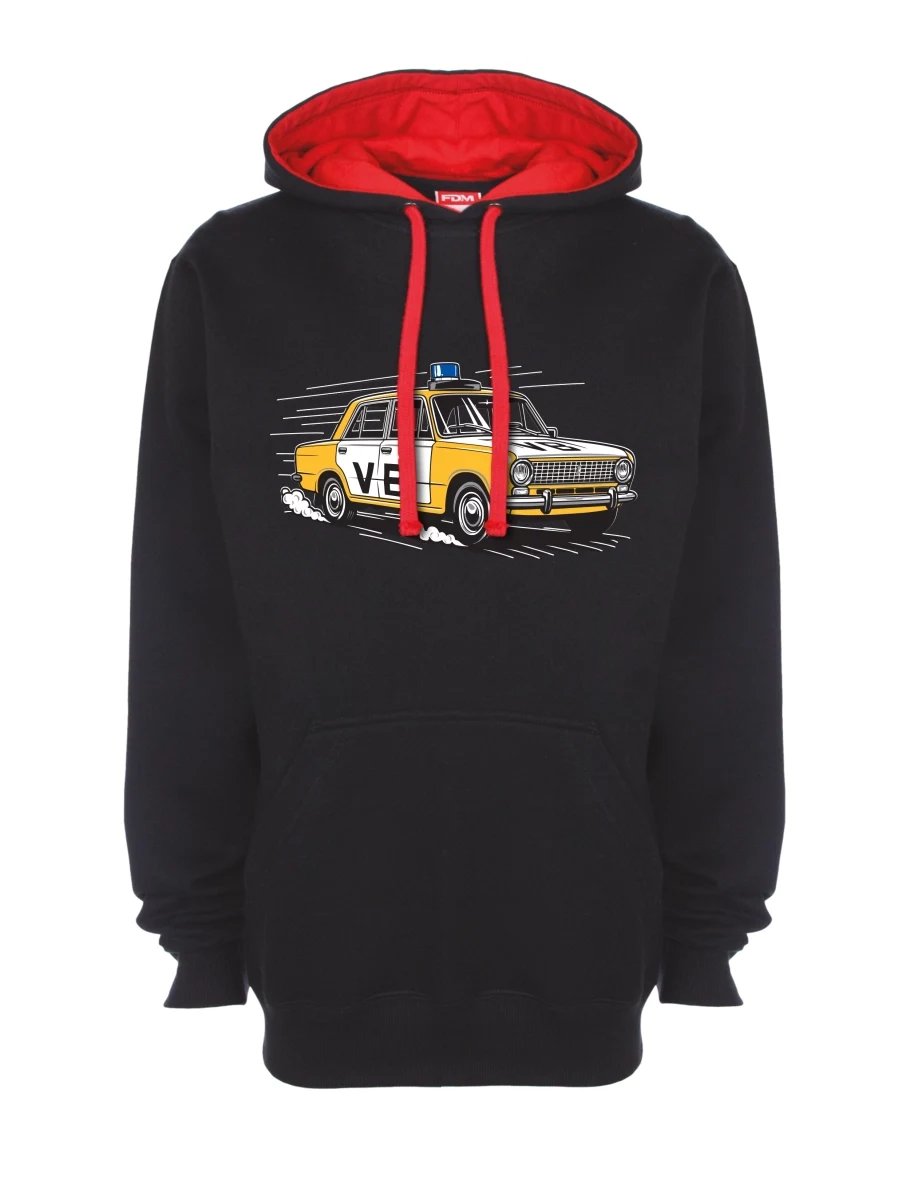 Bluza czerwono-czarna Samochód VAZ 2101 VB