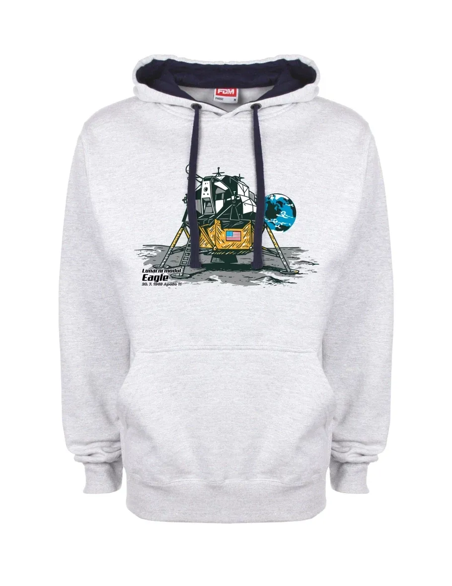 Bluza niebiesko-szara Moduł księżycowy Eagle