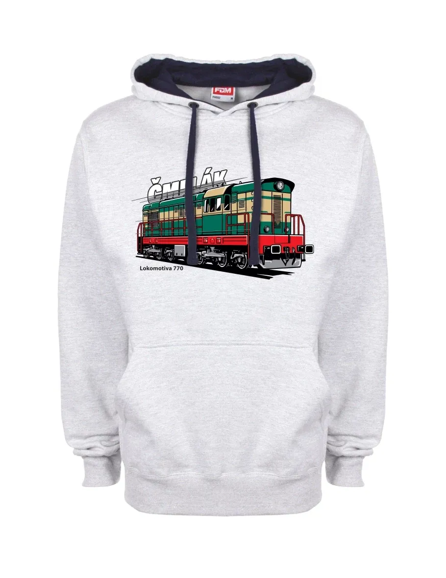 Bluza niebiesko-szara Lokomotywa 770 „Čmelák“