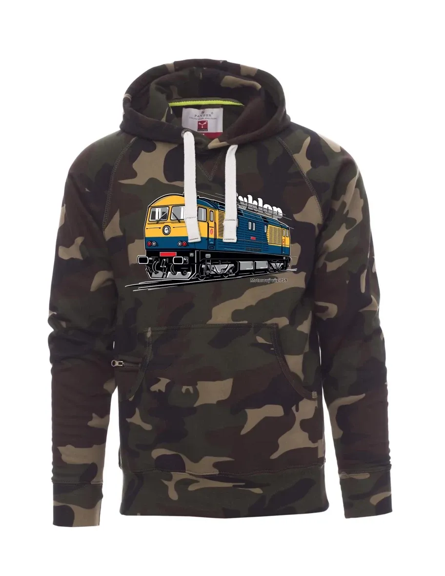 Męska bluza kamuflaż  Wagon silnikowy 759 „Kyklop“