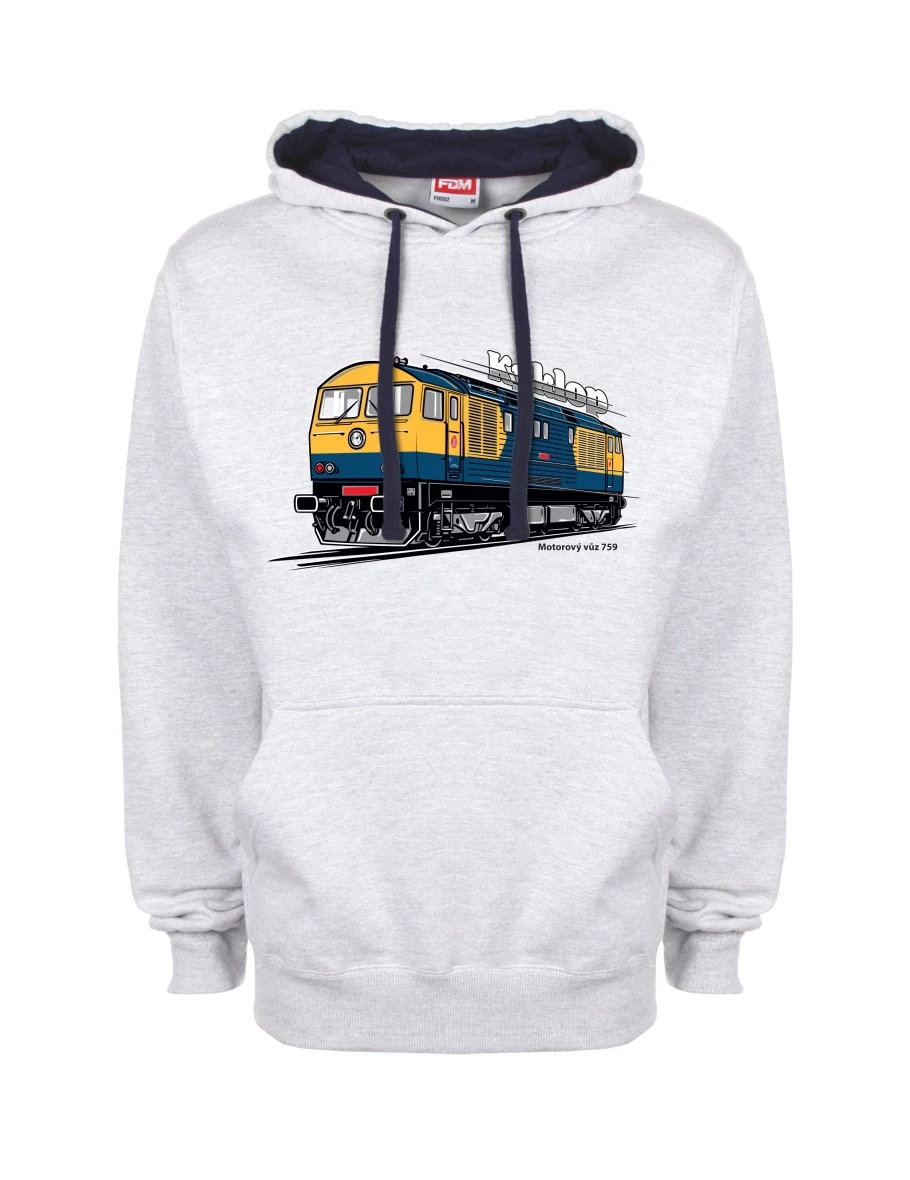 Bluza niebiesko-szara Wagon silnikowy 759 „Kyklop“