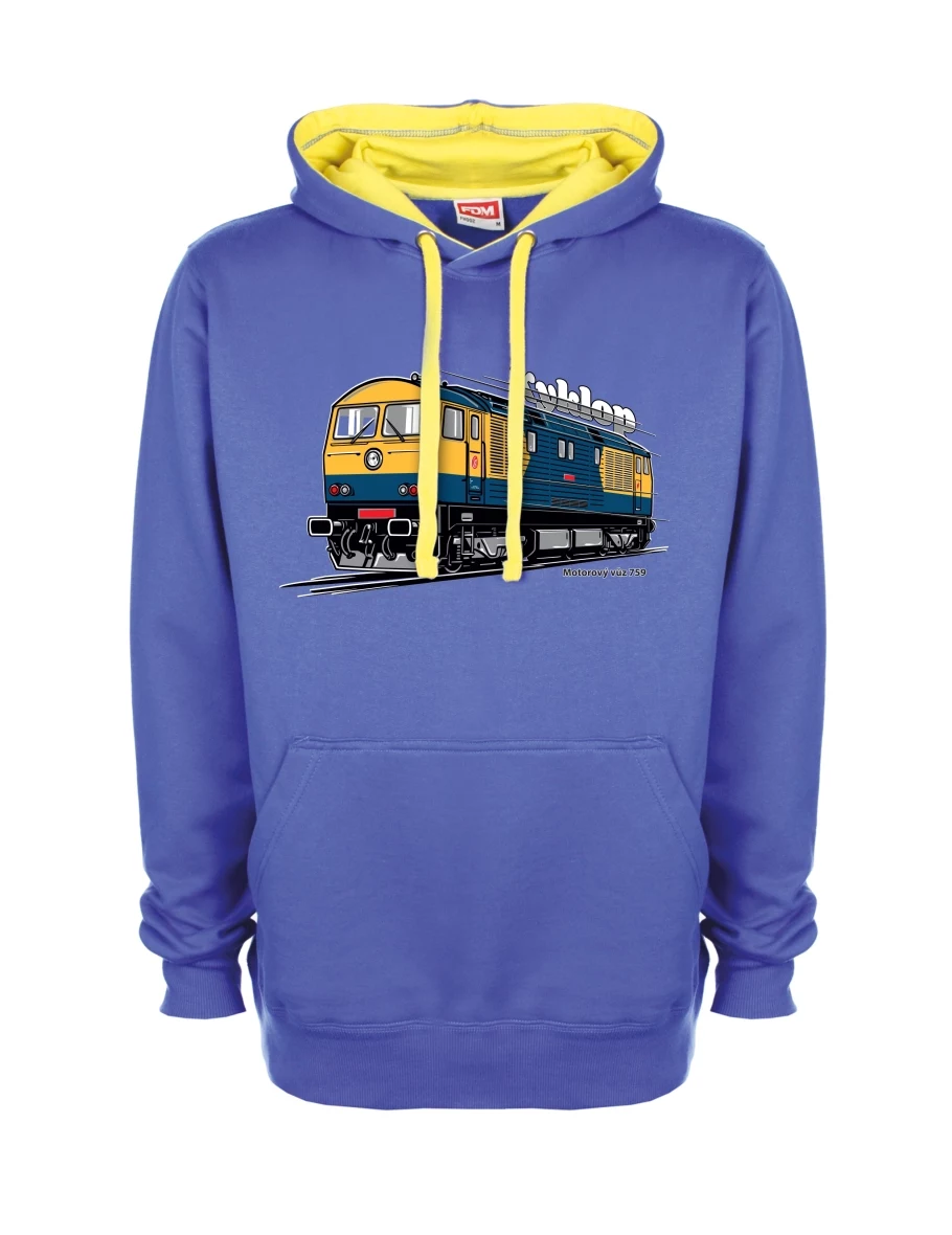 Bluza żółto-niebieska Wagon silnikowy 759 „Kyklop“
