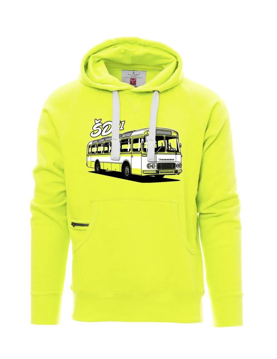 Męska bluza fluorescencyjna Autobus ŠD 11