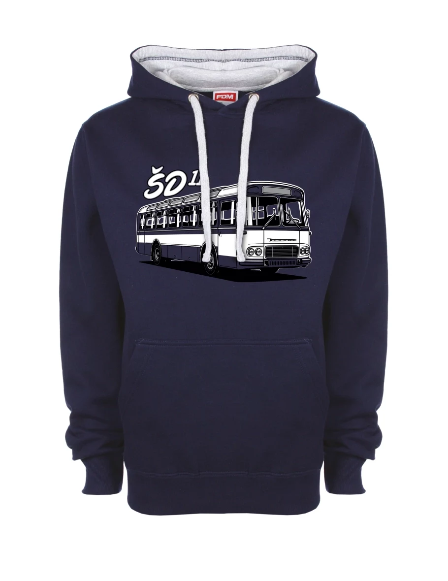 Bluza szaro-królewsko niebieska Autobus ŠD 11