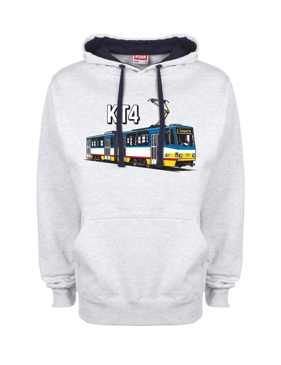 Bluza niebiesko-szara Tramwaj KT4