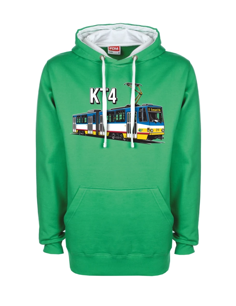 Bluza biało-zielona Tramwaj KT4