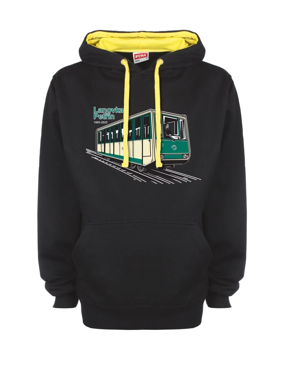 Bluza żółto -czarna Kolejka linowa Petřín