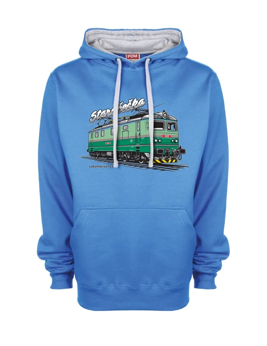 Bluza szaro-niebieska Lokomotywa 122 „Staročeška“