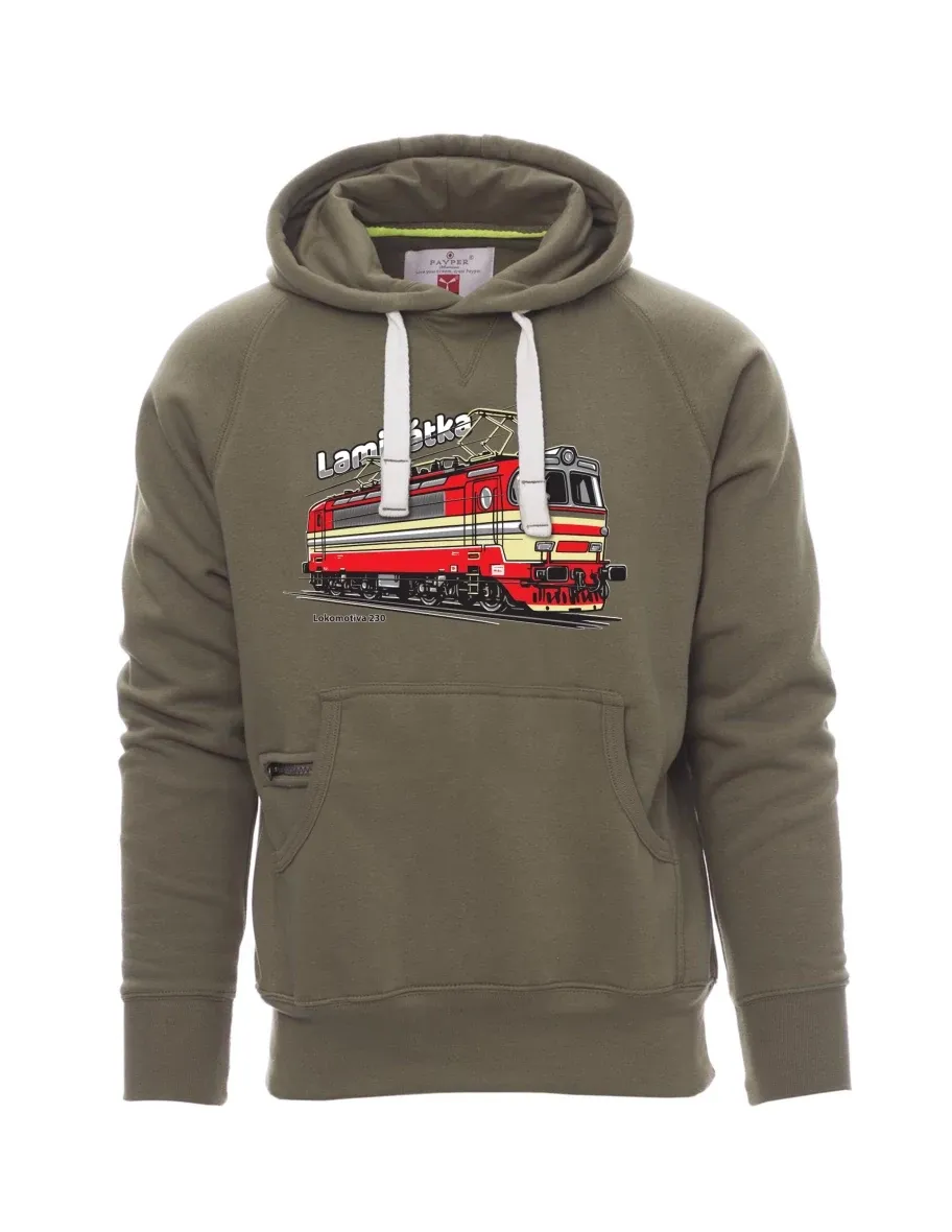 Męska bluza Khaki  Lokomotywa 230 „Laminátka“