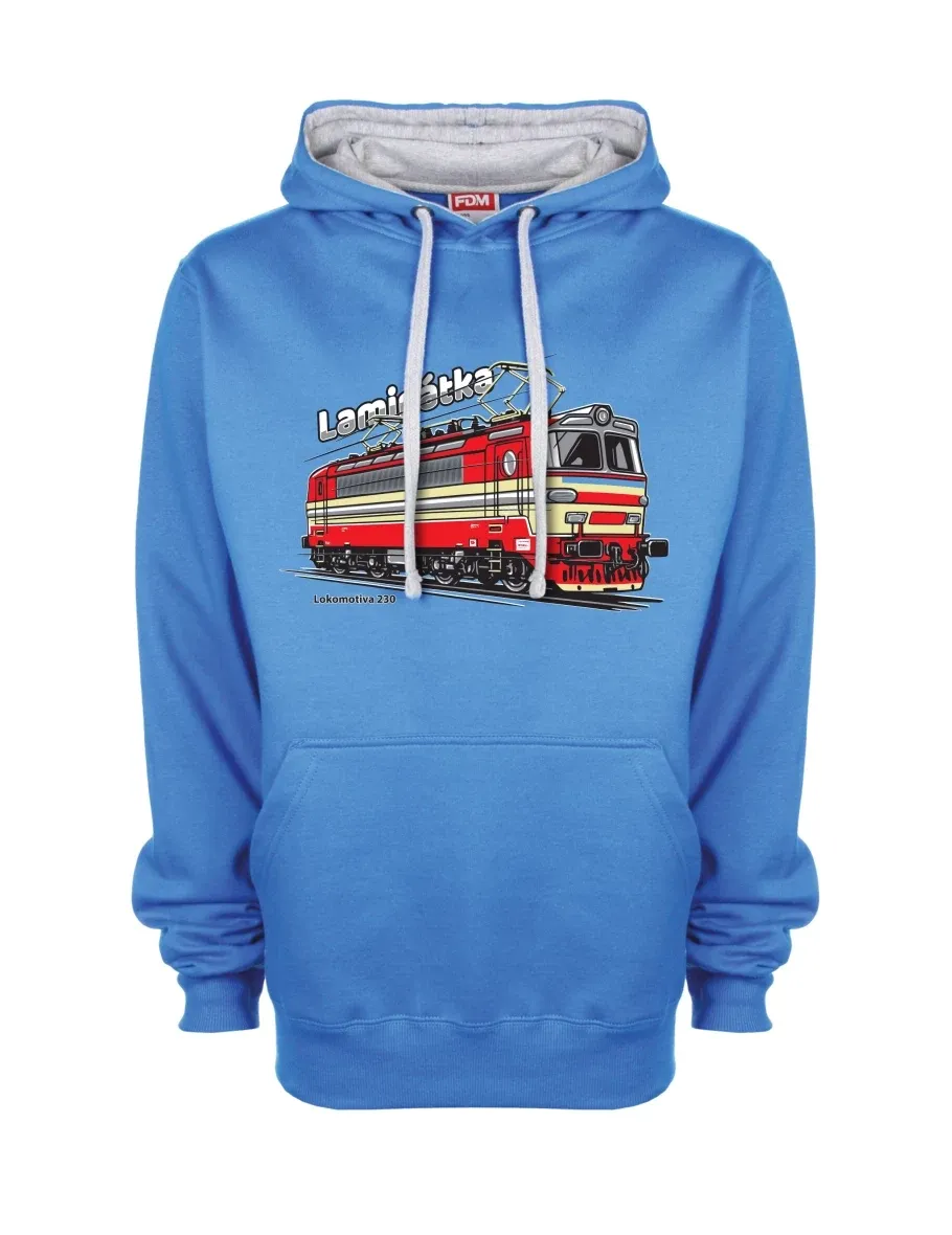 Bluza szaro-niebieska Lokomotywa 230 „Laminátka“