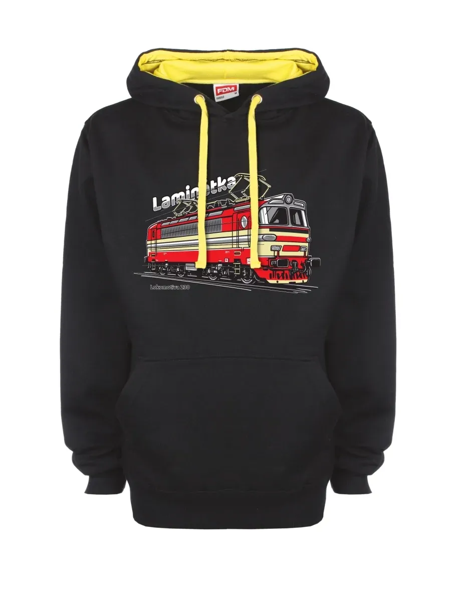 Bluza żółto -czarna Lokomotywa 230 „Laminátka“