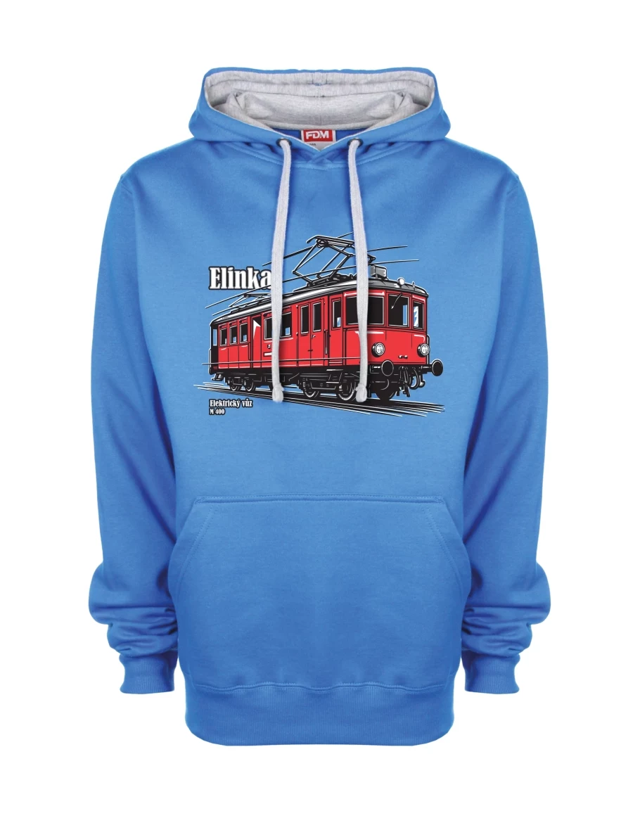 Bluza szaro-niebieska Wagon elektryczny M 400 „Elinka“