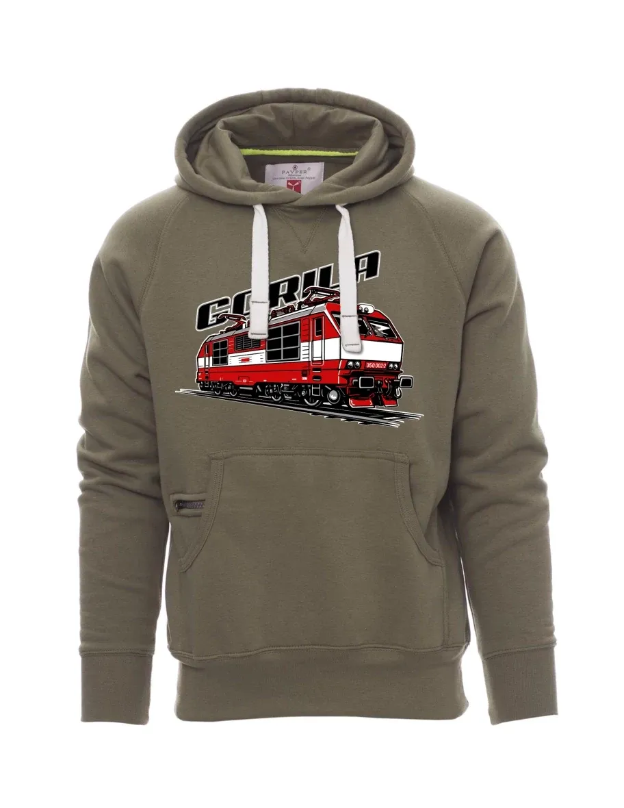 Męska bluza Khaki  Lokomotywa 350 „Gorila“