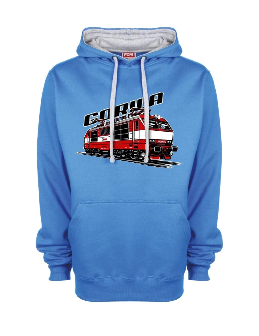 Bluza szaro-niebieska Lokomotywa 350 „Gorila“