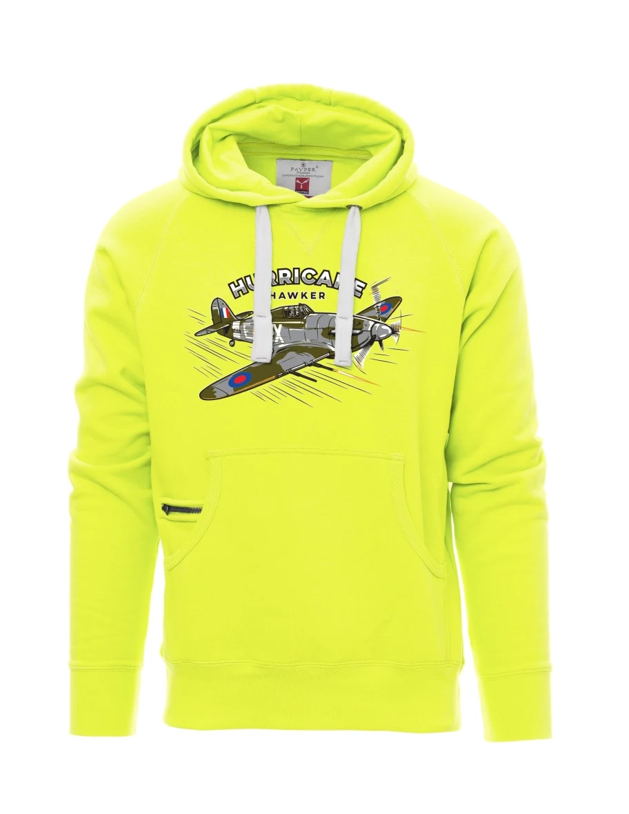 Męska bluza fluorescencyjna Samolot Hurricane Hawker