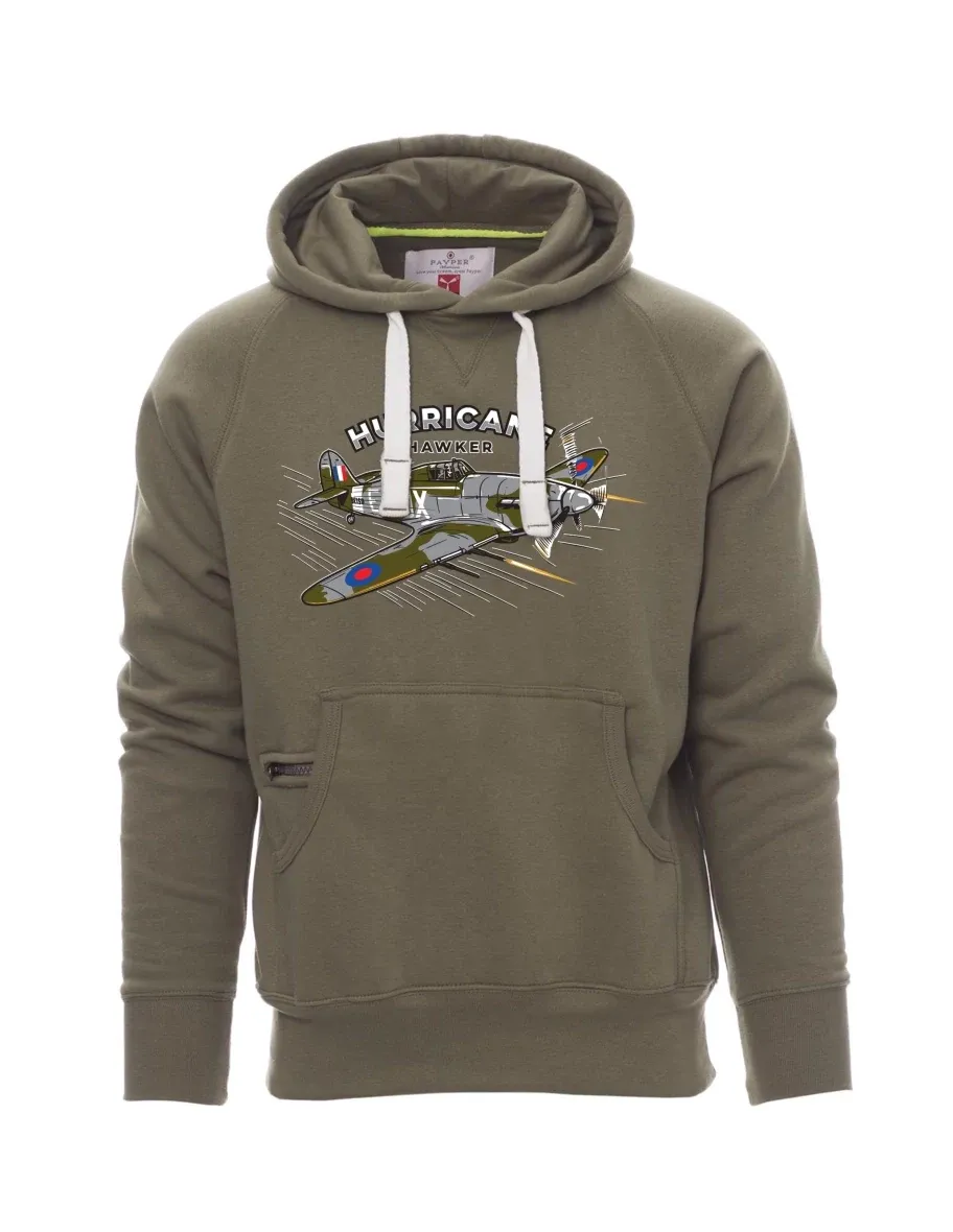 Męska bluza Khaki  Samolot Hurricane Hawker
